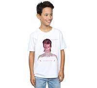 David Bowie Boy's My Love For You T-Shirt in White | Size: 12-13 Years David Bowie White 12-13 Years