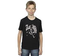David Bowie Boys Ziggy Pose T-Shirt Black 5-6 Years