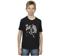 David Bowie Boy's Ziggy Pose T-Shirt in Black | Size: 9 Years David Bowie Black 9 Years