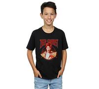 David Bowie Boys Ziggy Stardust T-Shirt Black 12-13 Years