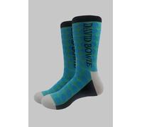 David Bowie Circles Pattern Socks