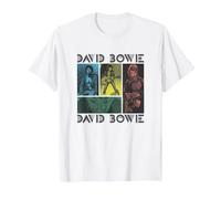 David Bowie - Collage T-Shirt, Men, White, 6X-Large