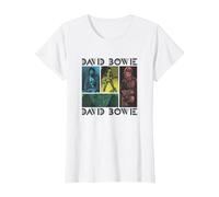 David Bowie - Collage T-Shirt, Women, White, XX-Large