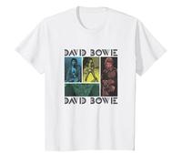 David Bowie - Collage T-Shirt, Youth, White, Small