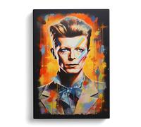 David Bowie Contemporary Art Canvas Wall Art Print 30x20 Inch