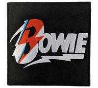 David Bowie Diamond Dogs Flash Woven Patch in Black David Bowie Black
