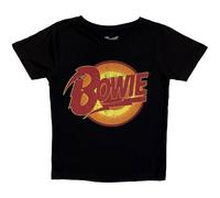 David Bowie 'Diamond Dogs Logo' (Black) Kids T-Shirt (5-6 Years)