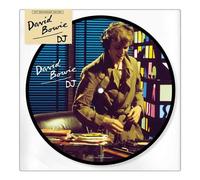 David Bowie DJ. - Limited Edition Picture Disc 7" Vinyl Single in Black David Bowie Black