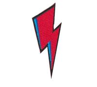 David Bowie Face Patch Badge Embroidered Iron on Applique Patch Accessory