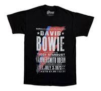David Bowie Hammersmith Odeon T-Shirt in Black | Size: XL David Bowie Black XL