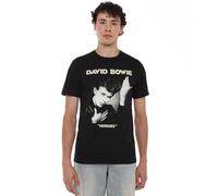 David Bowie Heroes Mens T-Shirt Black David Bowie Black S