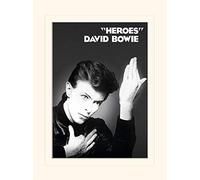 David Bowie (Heroes) Mounted 30 x 40cm Print