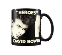 David Bowie Heroes Mug Black (One Size)