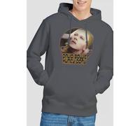 David Bowie Hunky Dory Circle Hoddie, Charcoal | Size: 2XL David Bowie Charcoal 2XL