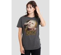 David Bowie Hunky Dory Circle T-Shirt, Charcoal David Bowie Charcoal L
