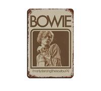 David Bowie I'm Only Dancing Album Cover Music Poster Tin Sign Vintage Metal Pub Club Cafe Bar Home Wall Art Decoration Poster Retro 8x12inch(20x30cm)