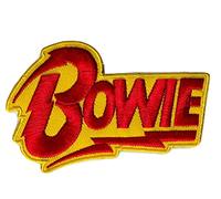 David Bowie Iron On Patch Retro Ziggy Stardust Badge