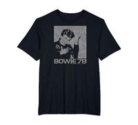 David Bowie - Isolar II T-Shirt, Men's Big and Tall, Black, 4X Tall