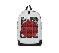 David Bowie Backpack Bag Live In Japan Logo Official Rocksax White