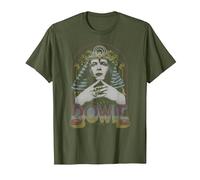 David Bowie - King TUT T-Shirt, Men, Olive Green, 3X-Large