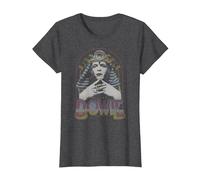David Bowie - King TUT T-Shirt, Women, Dark Heather Grey, XX-Large