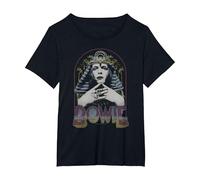David Bowie - King TUT T-Shirt, Women's Plus, Black, 1X