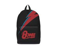 David Bowie - Rocksax - Bowie - Lightning Logo - Classic Backpack with Laptop Po