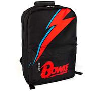 David Bowie - Rocksax - Bowie - Lightning Logo - Classic Backpack with Laptop Po