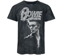 David Bowie Lightning T-Shirt black 3XL
