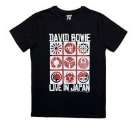 David Bowie 'Live in Japan' T-Shirt (extra large)