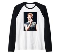 David Bowie Live Outside Tour 1995 Raglan Baseball Tee