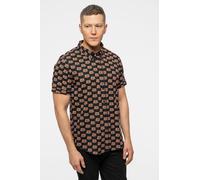 David Bowie Logo Repeat Casual Shirt - XXL