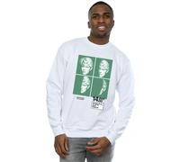 David Bowie Men's 1983 Concert Poster Sweatshirt in White | Size: XL David Bowie White XL