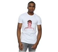 David Bowie Men's Aladdin Sane Version T-Shirt White XXX-Large