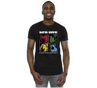 David Bowie Men's At The Kit Kat Club Pop Art T-Shirt in Black | Size: Large David Bowie Black L