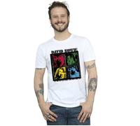 David Bowie Men's At The Kit Kat Club Pop Art T-Shirt in White | Size: Medium David Bowie White M