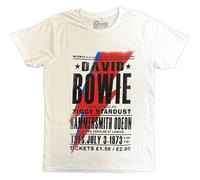 David Bowie Men's Hammersmith Odeon T-Shirt White