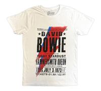 David Bowie Hammersmith Odeon T Shirt M White