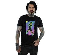 David Bowie Men's Moonlight Dance T-Shirt Black XXXX-Large