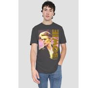 David Bowie Men's Smallokin T-Shirt-Charcoal in Charcoal | Size: 3XL David Bowie Charcoal 3XL