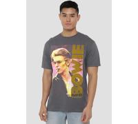 David Bowie Men's Smallokin T-Shirt, Charcoal | Size: 4XL David Bowie Charcoal 4XL