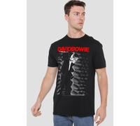 David Bowie Men's Station To Station T-Shirt, Black | Size: Large David Bowie Black L