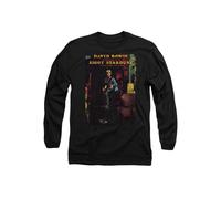 David Bowie Men's Ziggy Stardust Album Long Sleeve T-Shirt, Black | Size: Medium David Bowie Black M
