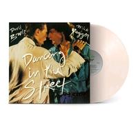 DAVID BOWIE & MICK JAGGER 12" Dancing in the Street WHITE VINYL 40th Anniversary