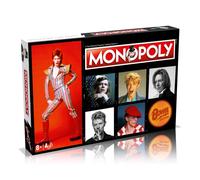 Winning Moves David Bowie Monopoly Board Game, Advance to Heroes, Diamond Dogs, Aladdin Sane and Hunky Dory, build stages and stadiums and bankrupt your fellow Kooks, gift for players aged 8 plus