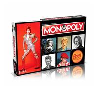 Winning Moves David Bowie Monopoly Board Game, Advance to Heroes, Diamond Dogs, Aladdin Sane and Hunky Dory, build stages and stadiums and bankrupt your fellow Kooks, gift for players aged 8 plus