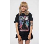 David Bowie Moonage 11 Fade Skinny Fit T Shirt - XL