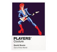 David Bowie Music Icon Frame Men's T-Shirt - Red / 4XL