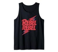 David Bowie Music Rock Distressed Rebel rebel Tank Top