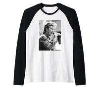David Bowie Never Let Me Down Era Glass Spider Tour Raglan Baseball Tee